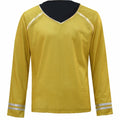 aiweran Captain Kirk Costume Adult Men Yellow T-Shirt(S), Small by Deal US