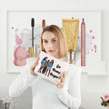 LEVLO Tia & Tamera Fans Makeup Bag Zipper Pouch Go Home Roger Gift by Deal US
