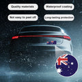 Dickno American Flag Decal Patriotic Reflective Car Helmet Laptop Sticker Round by Deal US