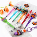 Lovyomi 12PCS Halloween Silicone Focal Beads Ghost DIY Pens Keychain Craft by Deal US