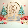 3PCS Silver Tree Metal Cutting Dies Stencils Card Scrapbooking Embossing DIY by Deal US
