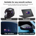 Dickno American Flag Decal Patriotic Reflective Car Helmet Laptop Sticker Round by Deal US