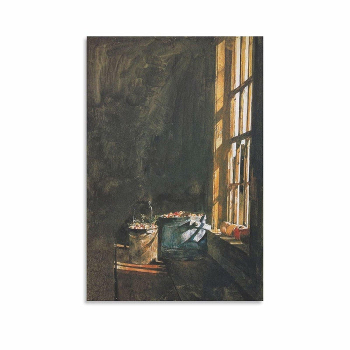 Cranberries by Andrew Wyeth 1966 Realism Landscape Vintage Art Poster 16x24 by Deal US