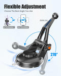 Wukanleng Suction Cup Phone Mount for Tesla Model 3/Y/S/X, 360° Rotating Holder by Deal US
