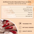 24PCS Halloween Short Almond Press-On Nails Pink & Black Pumpkin Spider Web by Deal US