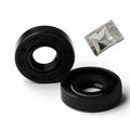 Yethuanru 2PCS 17x26x7mm Black Double Lip Oil Seal Nitrile Rubber with Spring by Deal US