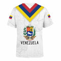 BJU Venezuela Flag T-Shirt Unisex Crewneck Short Sleeve Casual Printed Tee by Deal US