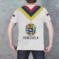 BJU Venezuela Flag T-Shirt Unisex Crewneck Short Sleeve Casual Printed Tee by Deal US