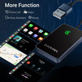 DARAWL Wireless CarPlay Adapter Wired to Wireless for Cars 2015+ iOS 10+ by Deal US