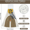 CIAIDU Halloween Black Cat Kitchen Hand Towels 2-Pack Farmhouse Home by Deal US