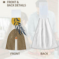 CIAIDU Halloween Black Cat Kitchen Hand Towels 2-Pack Farmhouse Home by Deal US