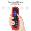 Silicone Remote Cover for Roku TV Remote Shockproof Washable with Lanyard Mint by Deal US