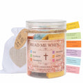 Handmade Bible Verse Jar Hope Prayer Scripture Christian Gift 96 KJV Verses by Deal US
