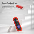 Silicone Remote Cover for Roku TV Remote Shockproof Washable with Lanyard Mint by Deal US