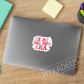 3pcs “In My Dog Mom Era” Waterproof Vinyl Stickers Paw Decals 3"x2.3" by Deal US