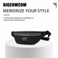 BIGCOWCOW Fanny Pack Waterproof Belt Bag for Women & Men Travel Hiking Run by Deal US