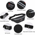 BIGCOWCOW Fanny Pack Waterproof Belt Bag for Women & Men Travel Hiking Run by Deal US