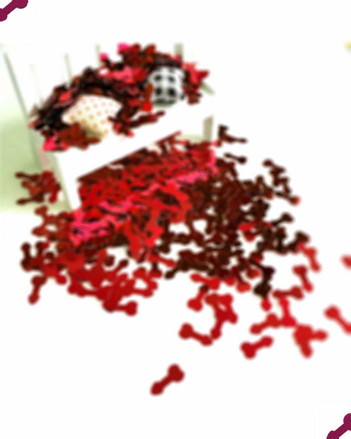 2025pcs Red Glitter Confetti Party Table Sprinkle Decoration (RED250121) by Deal US