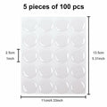 IGOGO 1” Epoxy Stickers Craft Bottle Caps Hair Bows Scrapbook 100PCS Glitter by Deal US