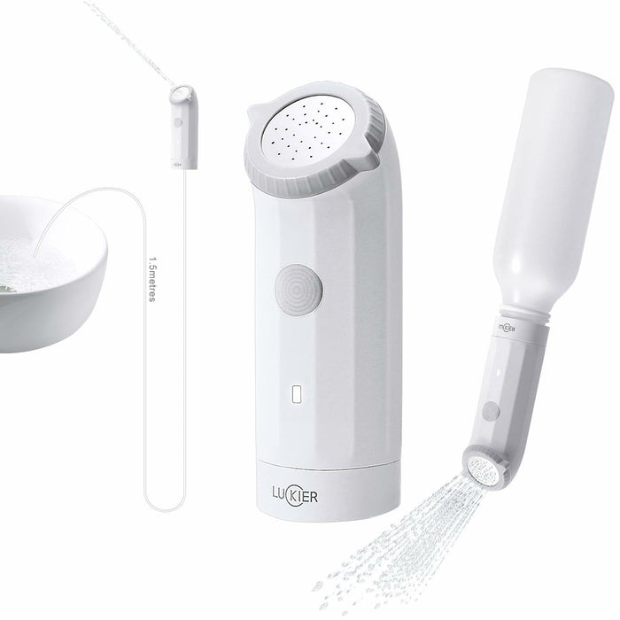 LUCKIER Portable Electric Bidet Handheld Spray 1.5m Hose Travel Use by Deal US
