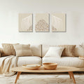 Jesus Christian Wall Art Set of 3 Canvas Prints Framed 12x16 by Deal US