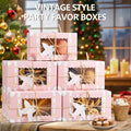 YODYZJ 20-Piece Mini Suitcase Party Favor Boxes Pink Small 6.55x3.85x2.45in by Deal US