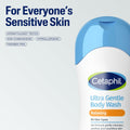 Cetaphil Ultra Gentle Body Wash 16.9oz Sensitive Skin Aloe Hypoallergenic by Deal US