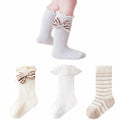 Apone Fatu Baby Knee High Socks Flower D for Infants Toddlers 6-12 Months by Deal US
