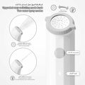 LUCKIER Portable Electric Bidet Handheld Spray 1.5m Hose Travel Use by Deal US