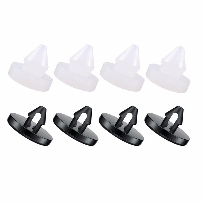 EVKILKJS Brake Pedal Stop Pad 8 PCS Compatible 90541-06036 Black White by Deal US