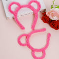 Yolyoo 3pcs Chipmunk Mouse Ears Headband Rose Red Standard Size by Deal US