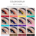 DekRion Liquid Eyeliner Waterproof Long-lasting Green 1 Count by Deal US