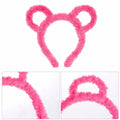 Yolyoo 3pcs Chipmunk Mouse Ears Headband Rose Red Standard Size by Deal US