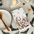 Artoid Mode Ghost Wildflower Halloween Kitchen Towels 18x26 Inch Set of 2 Beige by Deal US