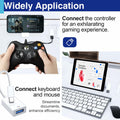 Usdrwam 8-Pin Male to USB 3.0 Female OTG Adapter Cable 2 Ports by Deal US