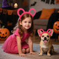 Yolyoo 3pcs Chipmunk Mouse Ears Headband Rose Red Standard Size by Deal US