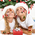CHARLENT 148pcs Christmas Temporary Tattoos for Kids Xmas Party Favors by Deal US