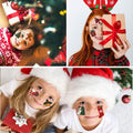 CHARLENT 148pcs Christmas Temporary Tattoos for Kids Xmas Party Favors by Deal US