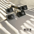 NCSEN Matt Black Interior Door Knob Privacy Lock for Bath & Bedroom by Deal US