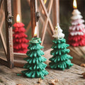 Caregene Christmas Tree Candle Silicone Mold Pine Tree Shape for Candle Making by Deal US