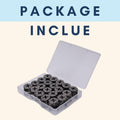 Party Animals Cam Locks Furniture Eccentric Wheels 20Pcs 12x11mm Black by Deal US