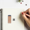 GUVSPTI Cow Print Rubber Stamp 3/5 Inch Mini Scrapbooking Card Making by Deal US
