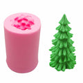 Caregene Christmas Tree Candle Silicone Mold Pine Tree Shape for Candle Making by Deal US