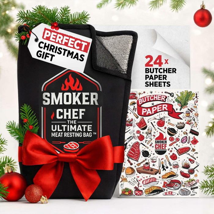Smoker Chef Meat Resting Bag BBQ Blanket 21" Light Brown 24 Butcher Sheets by Deal US
