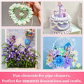 Green Glitter Pipe Cleaners Craft Supplies Arts & Crafts DIY 12in by Deal US