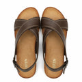 UBFEN Womens Flat Sandals Arch Support Open Toe Adjustable Slingback US 7 by Deal US