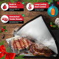 Smoker Chef Meat Resting Bag BBQ Blanket 21" Light Brown 24 Butcher Sheets by Deal US