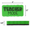 Magnetic Whiteboard Dry Erasers 4-Pack Colorful Classroom Teacher Essentials by Deal US