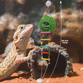 Neeenn Reptile Takraw Ball Hideout Climbing Toy Ladder Tank Decor by Deal US