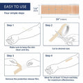 URAY Silicone Scar Tape Medical Grade 120"x1.5" Roll Reusable Extra Long by Deal US